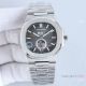 TW Factory V2 Patek Philippe Moon Nautilus Cal.324 Watch Rhodium Grey Dial-Rubber Strap (2)_th.jpg